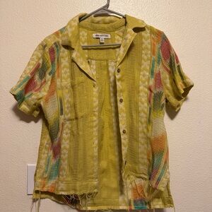 Urban Outfitters Yellow Knit Cardigan